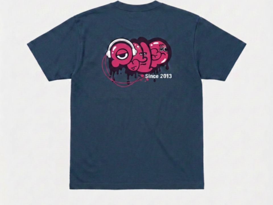 プルアップTシャツ ネイビー 商品写真1
