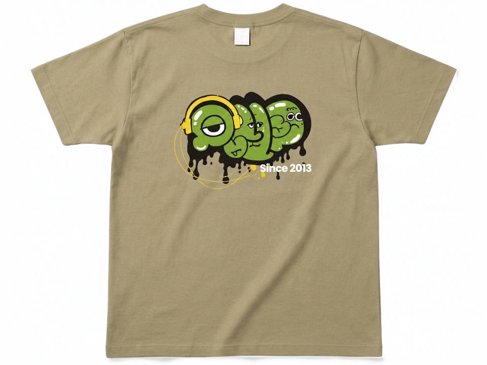 プルアップTシャツ サンドカーキ 商品写真1